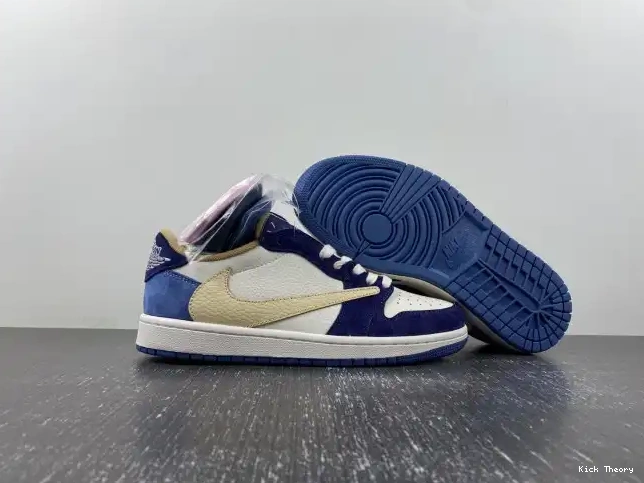Kick Theory SCOTT TRAVIS X JORDAN CUSTOM 1 AIR DM7866-808 0511